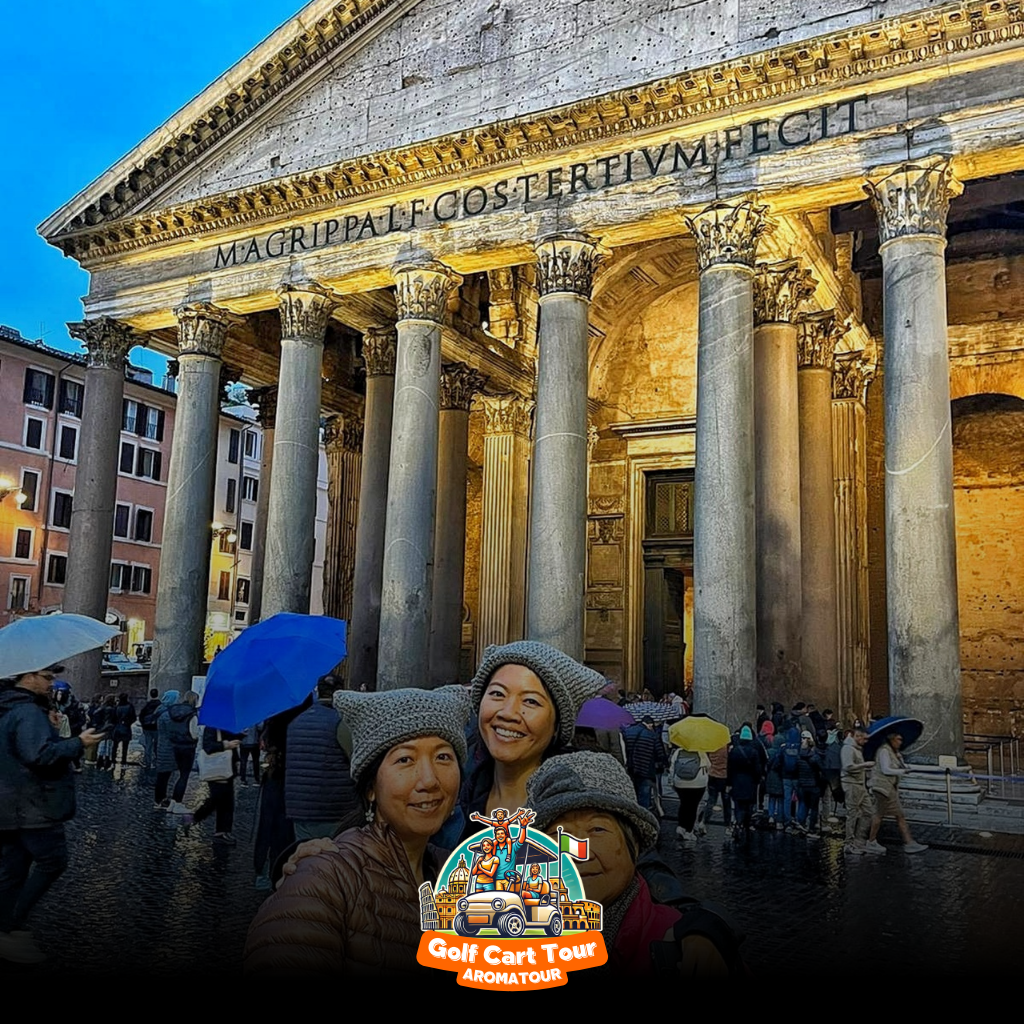 aromatour golf cart Tour Rom17